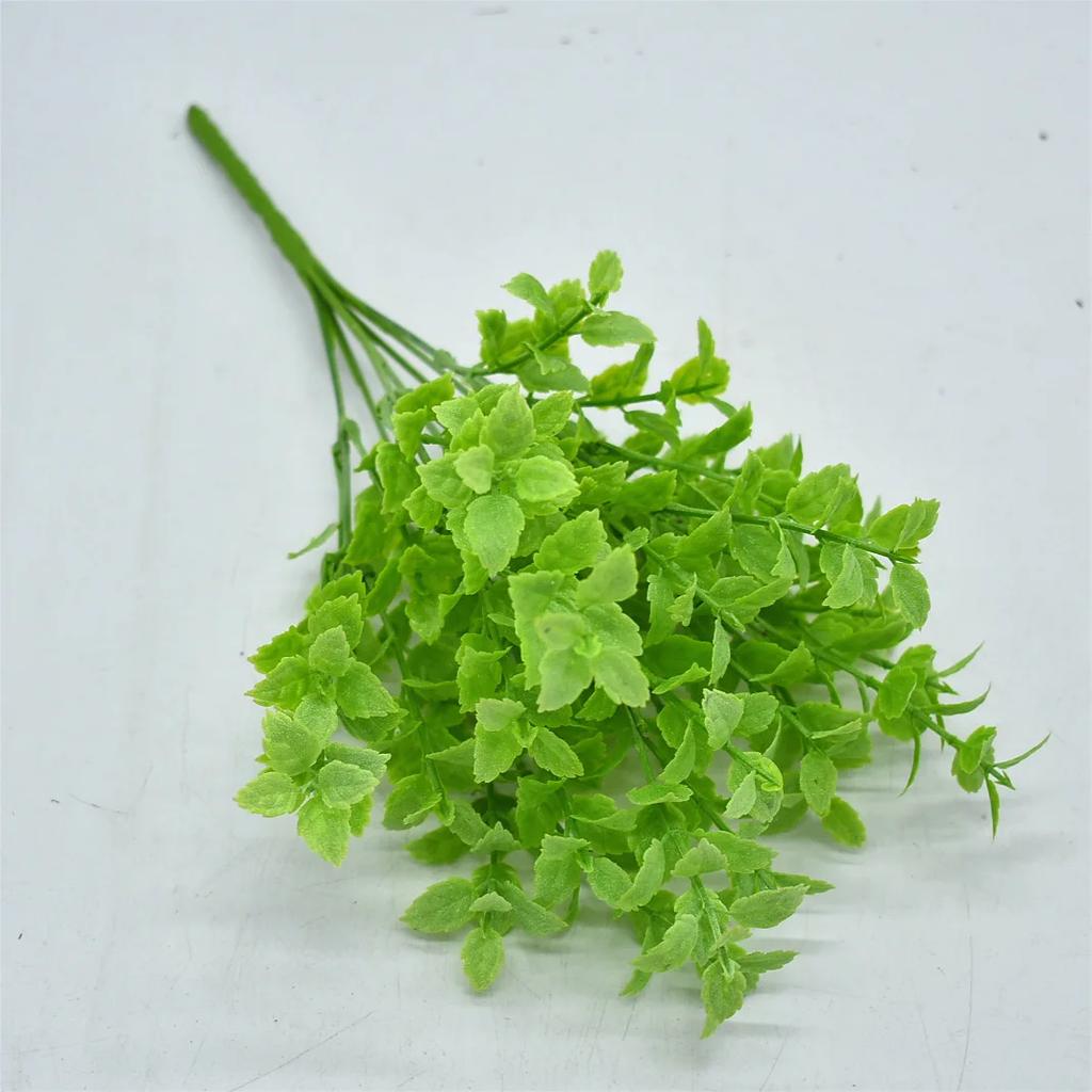 Pcs Artificial Boston Fern Plants Plastic Artificial Shrubs Greenery for House Outdoor Garden Office Decor Imitation Plants