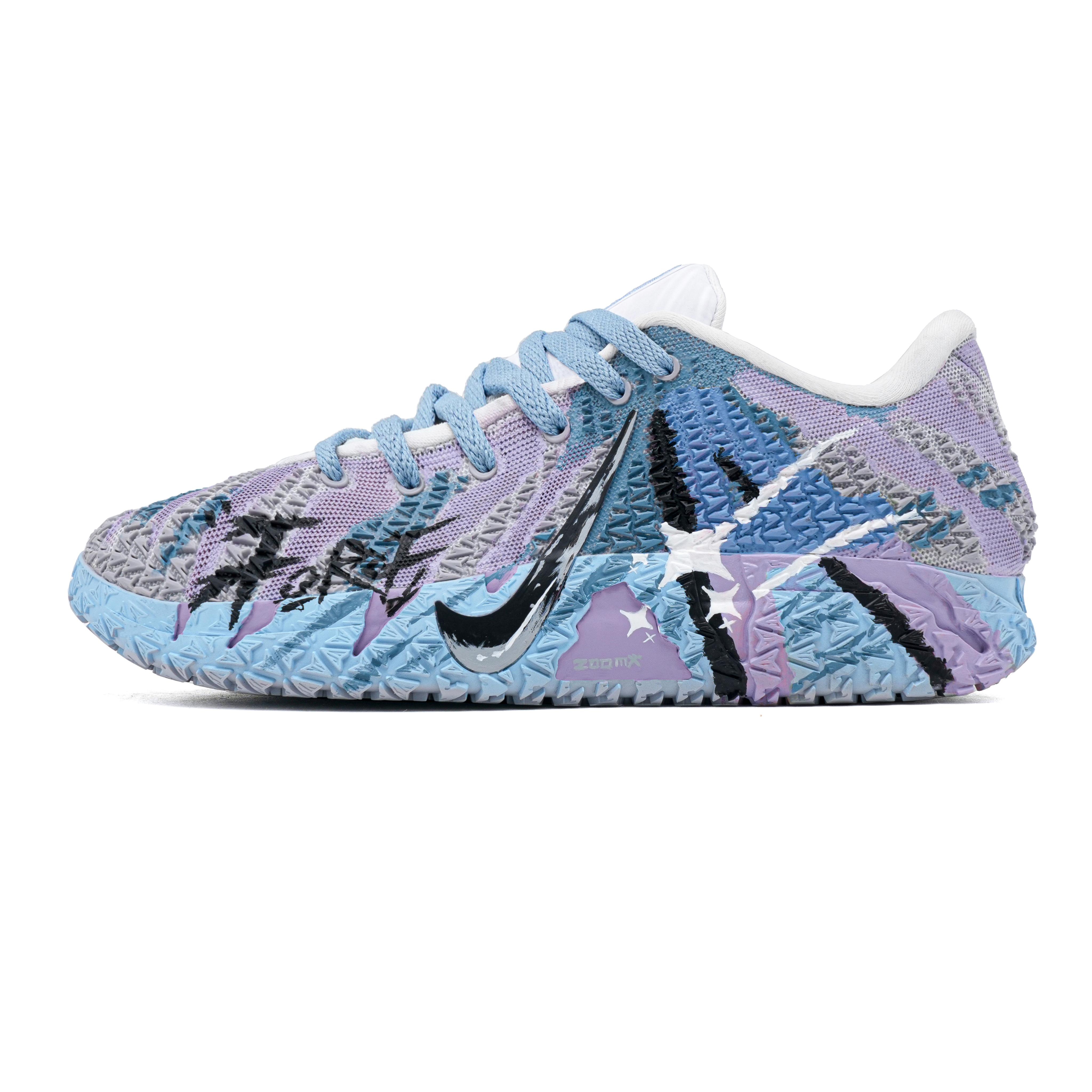 

Nike Ja Morant 3 Purple Blue Star Abrasion Resistant Abrasion Resistant Low top Basketball Shoes Unisex Blue Purple HF2794-100(Team1310-) 44