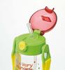Skater Water Bottle with Straw Clear One Push Hungry Caterpillar 480ml Girls PDSH5 Children's