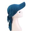 1Pcs Women Classic Solid ColorTurban Hat Outdoor Femme Brim Sunshade Hats Curved Hat  Baseball Cap Sun Hats Headscarf Scarf