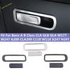 Autozubehör Beifahrer-Handschuhfachgriff Abdeckung Zierleiste Passend für Benz A B-Klasse CLA GLB GLA W177 W247 A200 CLA200 C118 W118 X247 H247