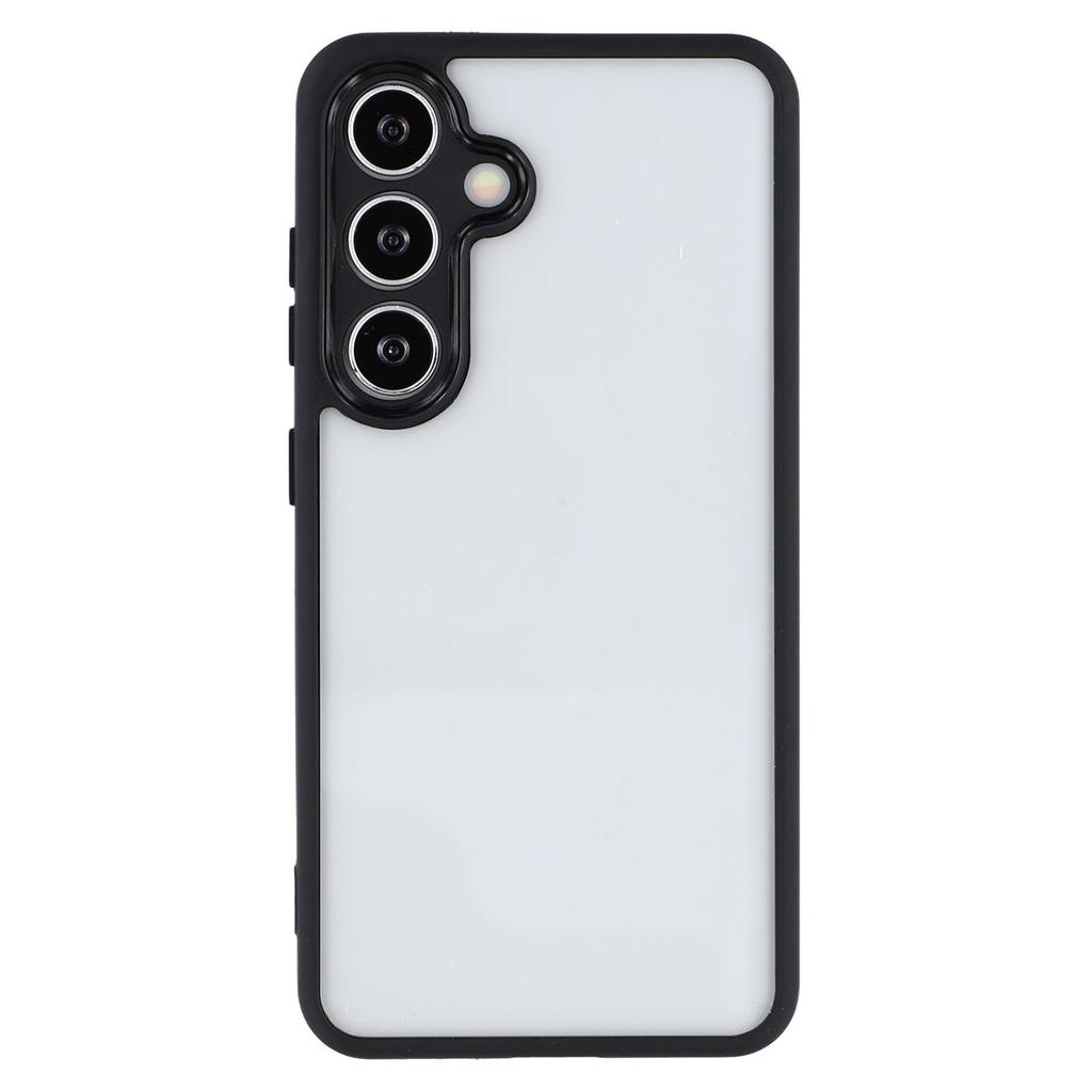 For Samsung Galaxy S24 FE Phone Case TPU + Acrylic Clear Back Cover