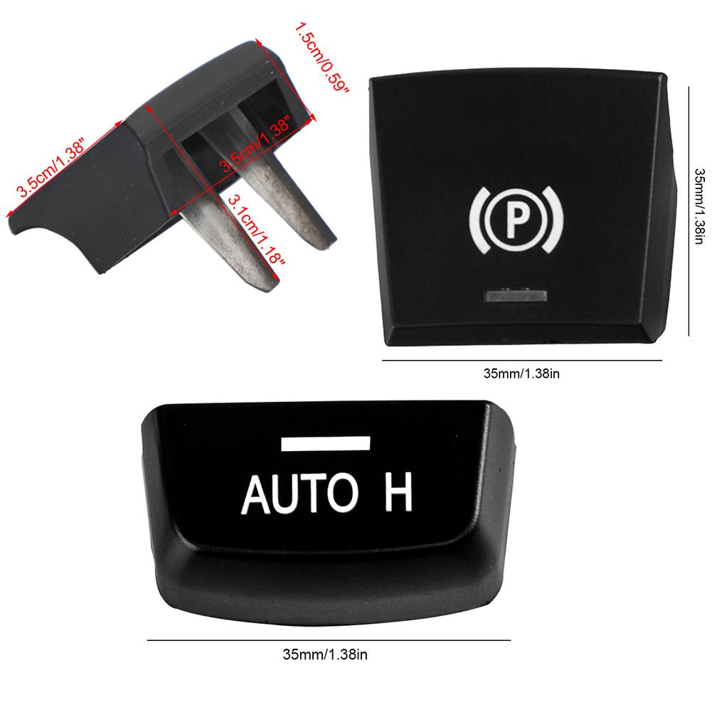 Car Handbrake Parking Brake P Button Switch Cover For BMW X5 X6 F15 F16 X3 X4 F25 F26 GT F07 M5 F10 F18 F06 F12 F01 F02