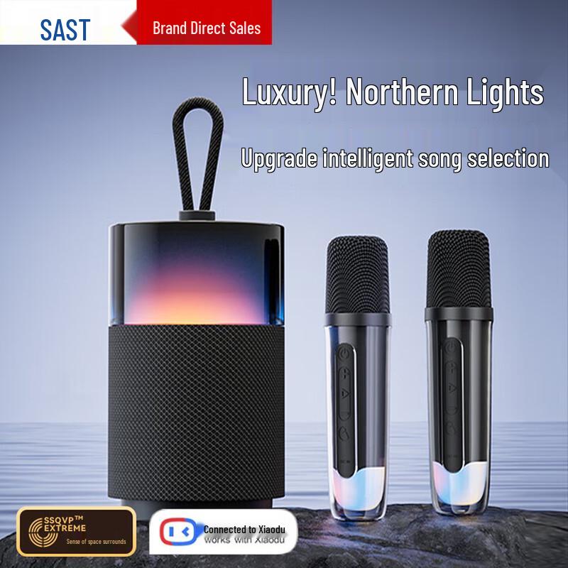 

SAST A7 Portable KTV Microphone & Bluetooth Speaker