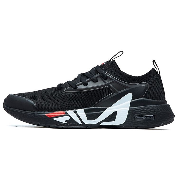 Fila Athletics Mind 3s Comfortable Sports Fabric Low-Top Casual Running Shoes Women Sneaker Black A12W122106FWB