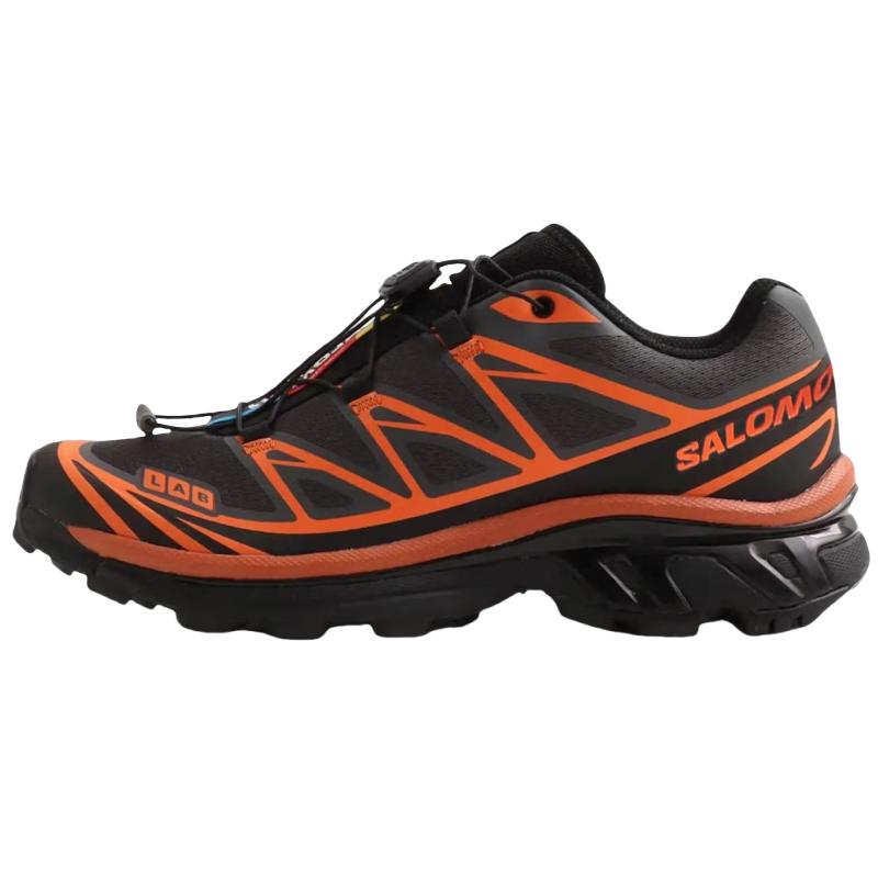 SALOMON XT-6 Atmos Comfortable Versatile Running Shoes Unisex Sneakers Black Orange 478639