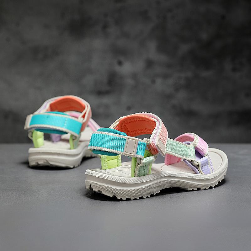 Summer girl's Fashion Lightweight Outdoor Leisure Trend Multi Color Sandals Beach Shoes Slippers