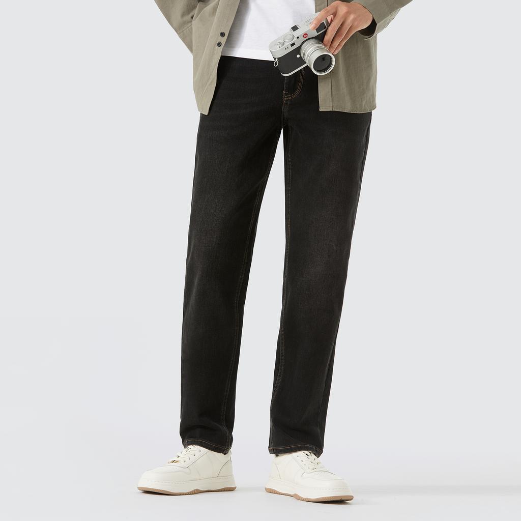 Camel Urban Function Series Jeans Men's Moderate Straight Fit Pants M13CAJB094