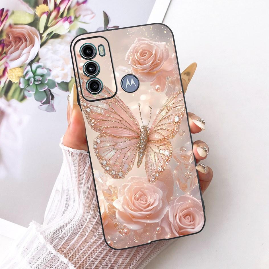 For Motorola Moto G40 Fusion Case Luxury Dragon Cartoon Tiger Wolf Cover Soft Black Silicone Bumper For Motorola Moto G60 Fundas