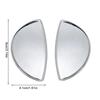 1 Pair Left & Right Headlight Washer Nozzle Cover Cap Replacement For Mini Cooper R55 R56 R57 R58 R59 08-14