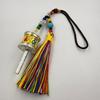 Ethnic Style Colorful Tassel Pendant Keychain Boho Handbag Charms Car Hanging Ornament for Girls Accessories