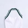 2025 Spring Women's Fashion European & American Style Ribbed Halter Neck Top