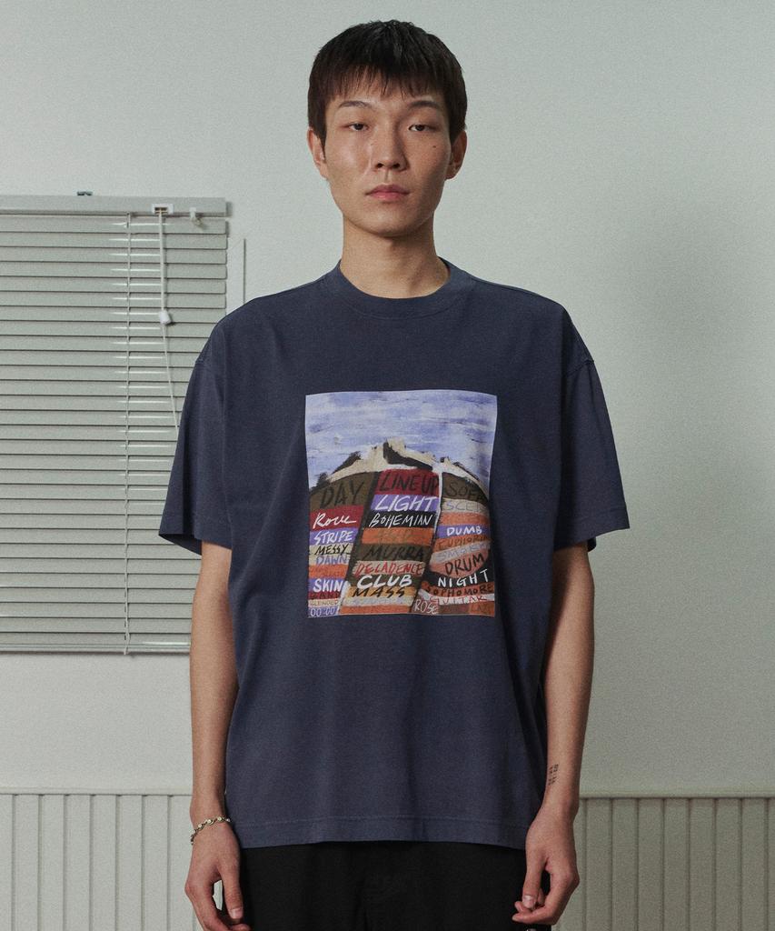 MURRA Remind T-Shirt _ Navy