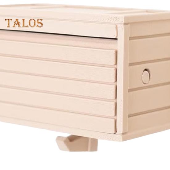 Wall Mount Key Holder Car Garage with Opening Door Easy Installation 3D Key Holder Storage Rack for Entryway