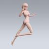 ORIELOAN 1/12 Scale Female Action Figure Body 6-Inch Ball-Jointed Doll Model Large Bust Removable Hands and Feet Accessories