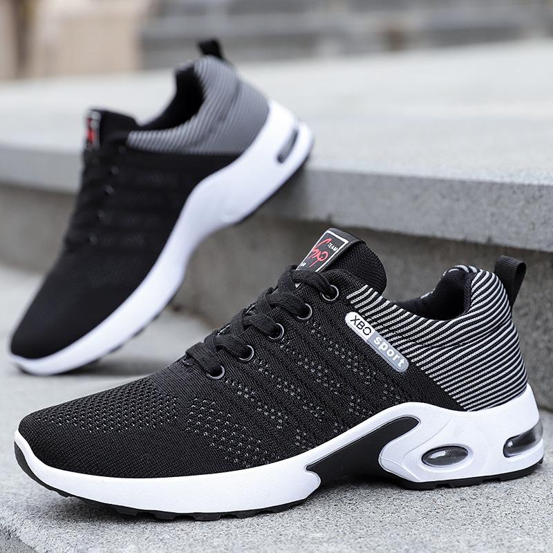 Plus-size Men's Shoes Sports Shoes Breathable Casual Shoes Versatile Air-cushioned Shoes