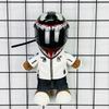 Motorcycle Doll Bear Helmet Model Motorcycle Pendant Doll Plush Doll Doll