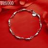 925 Sterling Silver Fashion Jewelry Teardrop Bracelet