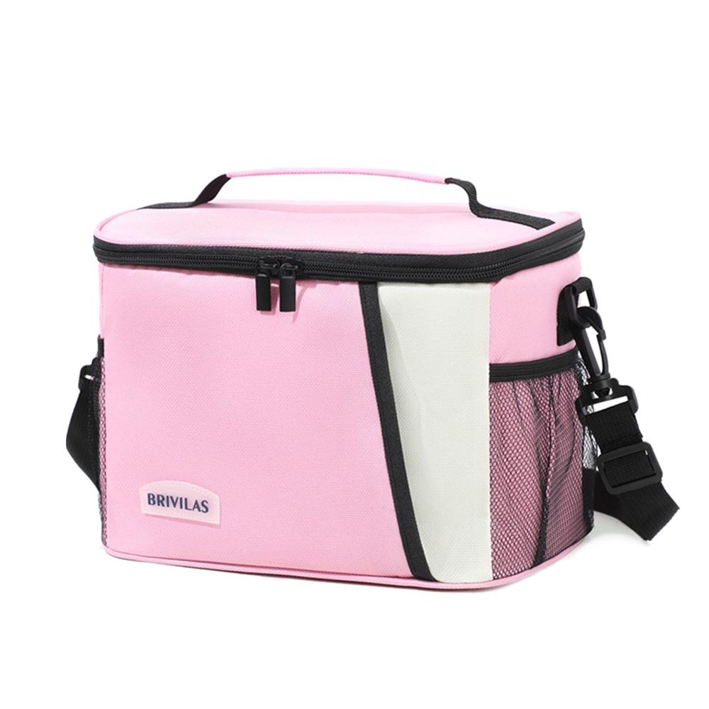 Creative Large Capacity Insulated Lunch Bag Reusable Food Drink Storage Women's Casual Handbag Waterproof Camping Picnic Bag
