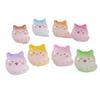 Cute Luminous Kitten Micro-landscape Desktop Ornament, Long-tailed Cat Car Decoration Accessory