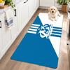 Flannel Kitchen Mat Olympique Lyonnais FC Soft Area Rug Non Slip Floor Carpet Home Decoration