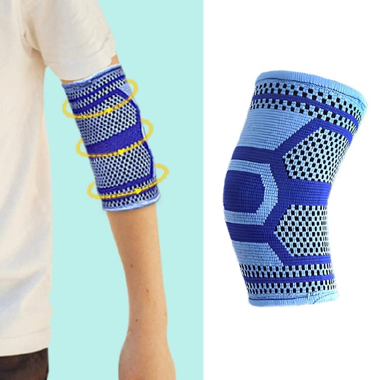Multipurpose Kids Sports Elbow Pad Breathable Knitted Elastic Elbow Sleeve For Children Basketball Gym Training Skating