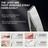 Precision Stainless Steel Tweezers for Eyebrow Hair Facial Hair Removal Splinter Blackhead Slant Beginners Beauty Tools