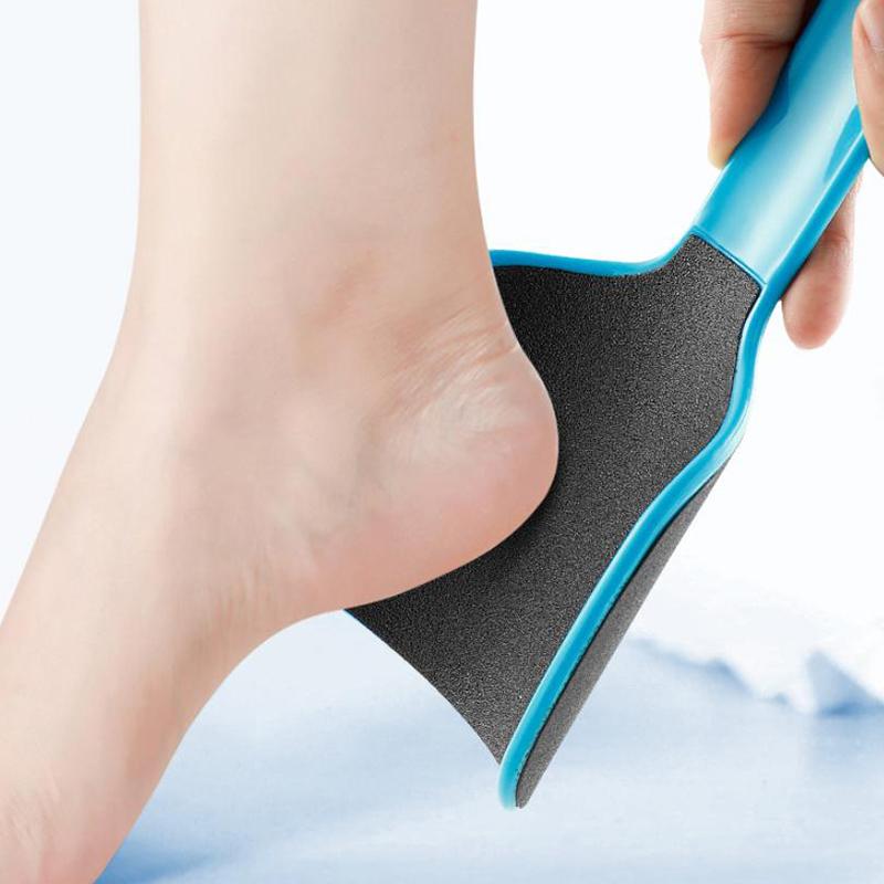 Zakrzywiony Pilnik do Stóp Usuwacz Martwego Naskórka i Modzeli do Stóp Dwustronny Profesjonalny Pilnik do Pedicure do Stóp w Kształcie Litery U Szorowarka do Stóp