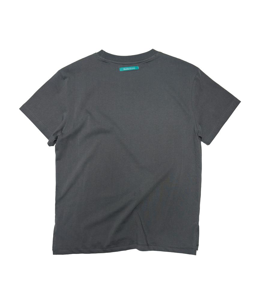 RUSTIC REVERIE Softly Rebellious Relaxed T-Shirt [Charcoal]