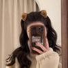 Plush Cat Ear Shaped Hair Clip for Ladies, Sweet and Cute Duck Beak Hair Clip, Fashionable  Hair  Accessory  Creativity