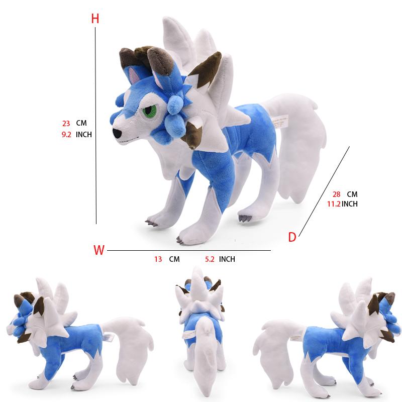 25 Styles Plush Toys Shiny Dragonair Rayquaza Gyarados Charizard Charmander Lycanroc Vulpix Lucario Stuffed Peluche Doll