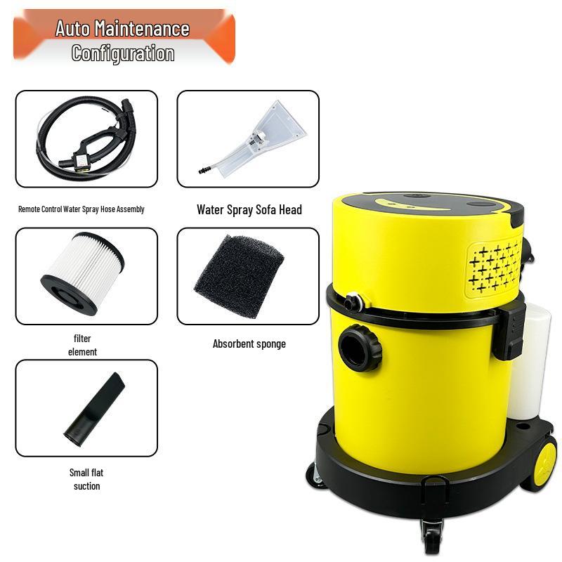 Powerful Fabric Sofa & Carpet Spray Extraction Cleaner: Integrated Vacuum and Washing Machine for Home & Commercial Use