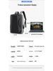 Men's Water-resistant Hard Shell Laptop Backpack for Business, Casual, or College Use