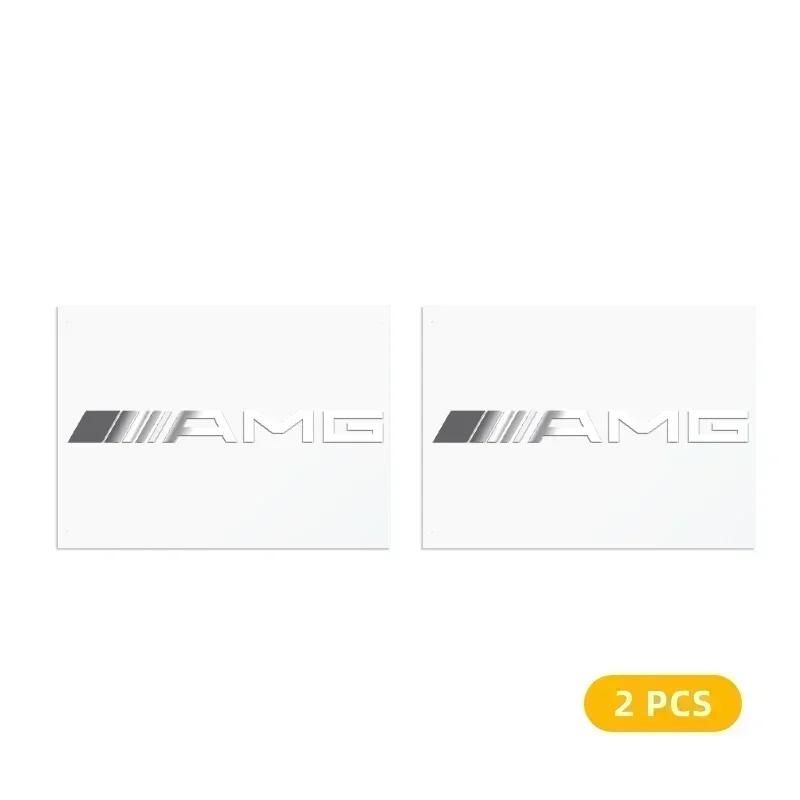 2/5/10pcs Car Logo 3D Metal Stickers Decorative Accessories For Mercedes Benz W176 W177 W204 W205 W212 W213 W206 X156 X253 W117 J1