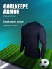 Waben-Torwartausrüstung: Enthält eng anliegende Uniform, Knieschoner, Ellbogenschoner und Brustpanzer.
