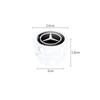 Q0111-para Mercedes Benz AMG C180 C200 E260 E300 W23 W204 Acendedor de Cigarros do Carro Tampa contra Poeira Tampa à Prova de Poeira Plugue Molduras Internas DYQG-B