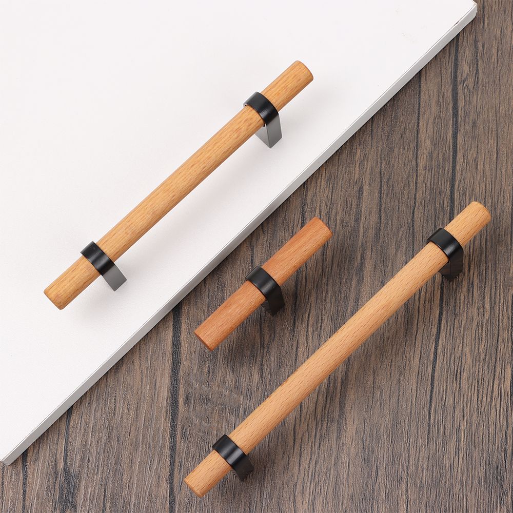 Home Hardware Kitchen Wardrobe Zinc Alloy Door Knob Drawer Pulls Cupboard Wood Door Handle