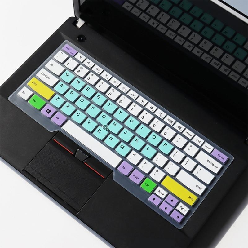 Silicone Keyboard Protector Skin For T480S/T490S Laptop Keyboard Cover Durability and Washable Sleeve