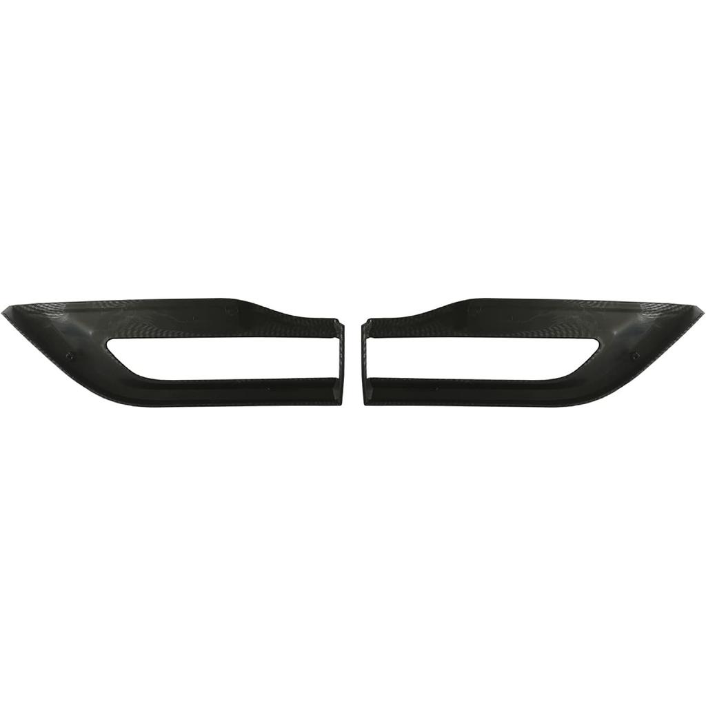 Compatible with 2014-2021 Jeep Grand Cherokee Tail Light Trim Bezel Kit Cover Carbon Fiber Look