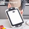 3 in 1 Folding Vegetable Board BPA Free Fruit Basket Collapsible Cutting Board  Household