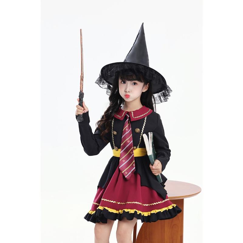 

Костюм Гарри Поттера Взрослый Детский Хэллоуин Плащ Академия Ветер Магия Ведьма Принцесса Лолита Платье 3XL150