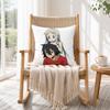 Anohana The Flower We Saw That Day Square Double-Sided printed Pillow Case Bedroom Bedside Pillow Sofa Cushion Cover Gift