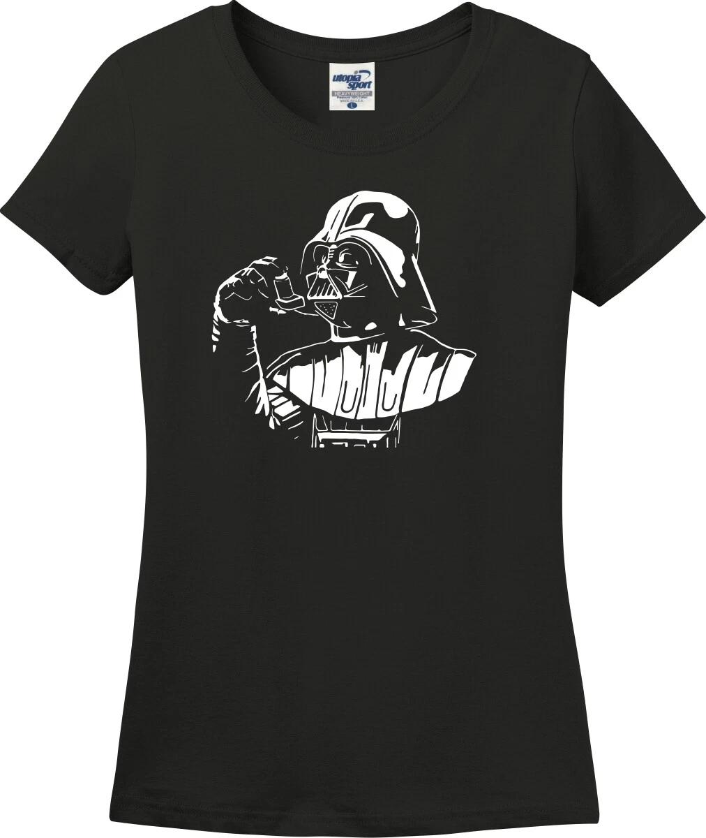 Vader Inhaler Funny Missy Fit Ladies T-Shirt (S-3X) XXXXL