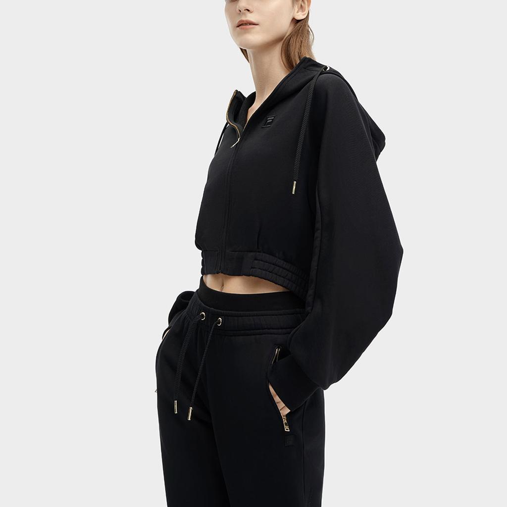 New FILA Jackets & Coats Women's Black F11W415501F-BK