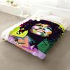 Whitney Houston Throw Flannel Throw Blanket: Soft Kid-Friendly Warm Anti-Static All Season Washable Couch Bed Home