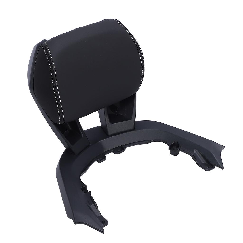 Motorcycle Rear Passenger Seat Tailstock Backrest Aluminum Alloy Passenger Backrest Cushion Pad for