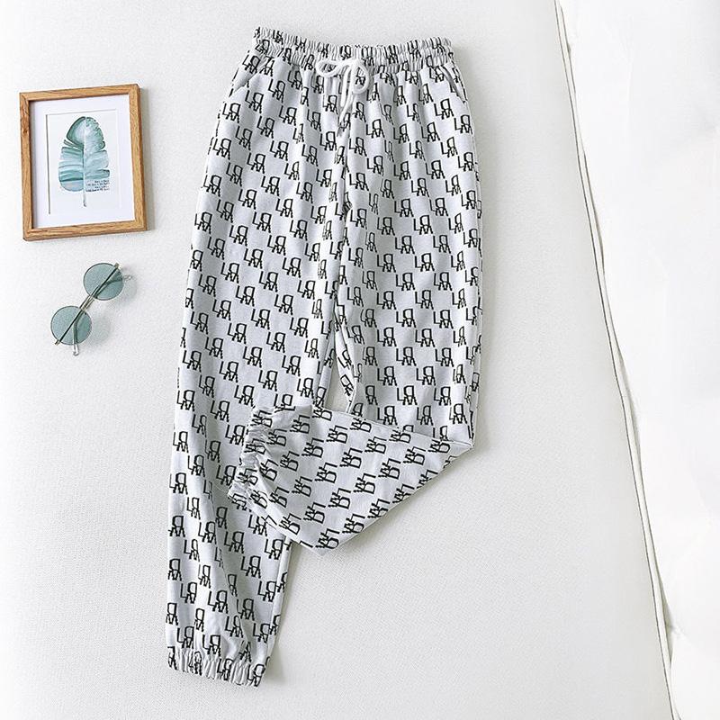 

WTEMPO Harlan Повседневные брюки Женские широкие брюки Черно-белая сетка Длинные со средней талией Свободные повседневные повседневные брюки XL белый