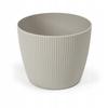 Plastic Plant Pot Cover Taupe Magnolia Jumper