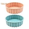 Silicone Cake Mold Flexible Large Round Breads Molds Oven Microwave Dishwasher Reusable Kitchen Bakeware for Baking Cake Breads Pies Tarts Jello