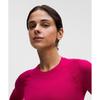 Lululemon Swiftly Tech Cropped Long Sleeve Shirt 2.0 Berry Rumble Berry Rumble